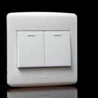 Legrand Wall Switch(S) 2 gang 1 way 10A