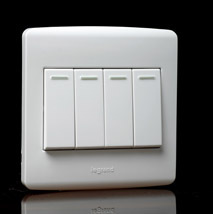 Legrand Wall Switch(S) 4 gang 2 way 10A 