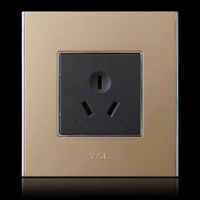 Legrand Wall Switch(Golden)  16A socket