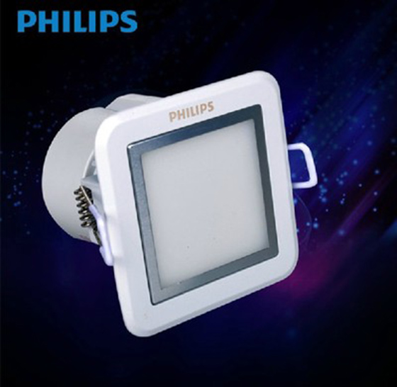 Philips LED Down Light 2.5 inch 3.5 W,3 inch 4.5W,3.5 inch 7W,4 inch 9W square down light