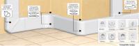 Universal DLP Trunking 50x105-65mm cover